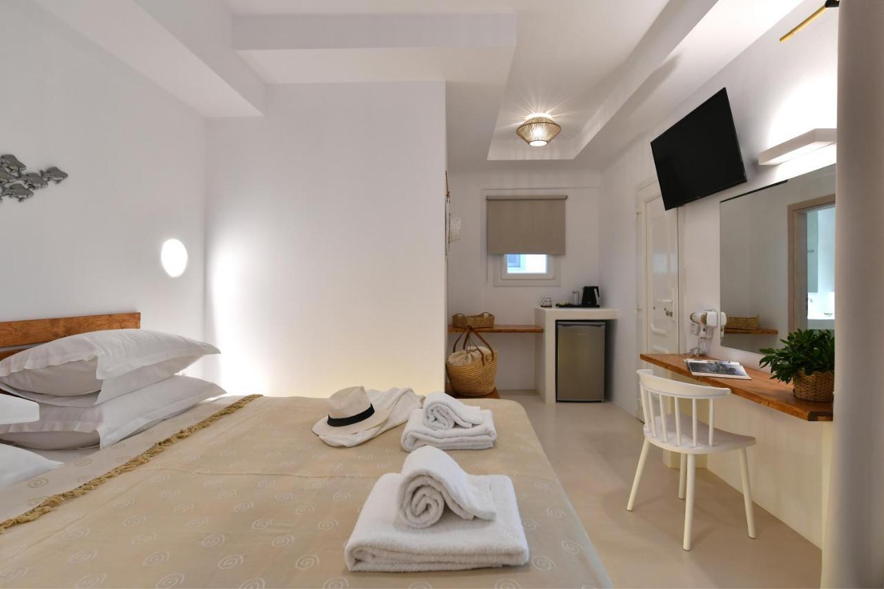 Ammos Luxury Rooms & Home Náusza Kültér fotó