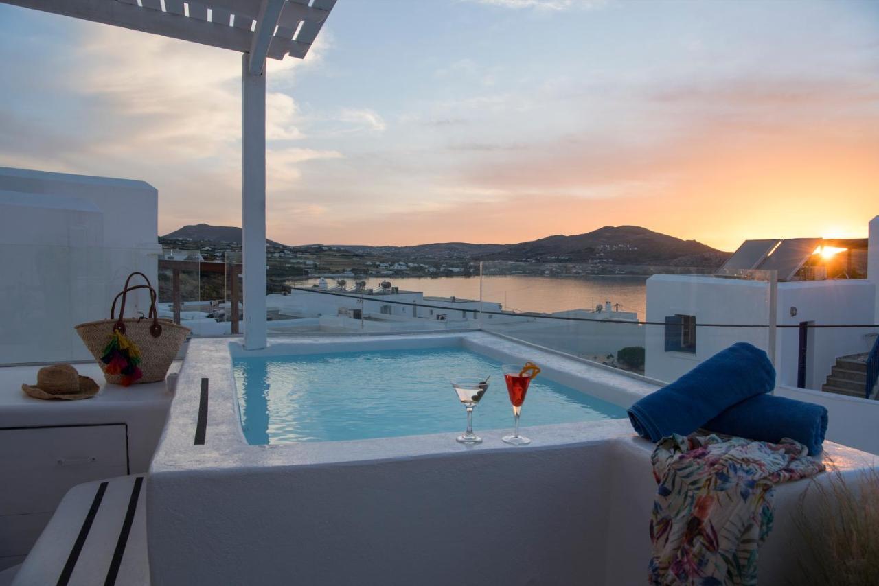 Ammos Luxury Rooms & Home Náusza Kültér fotó