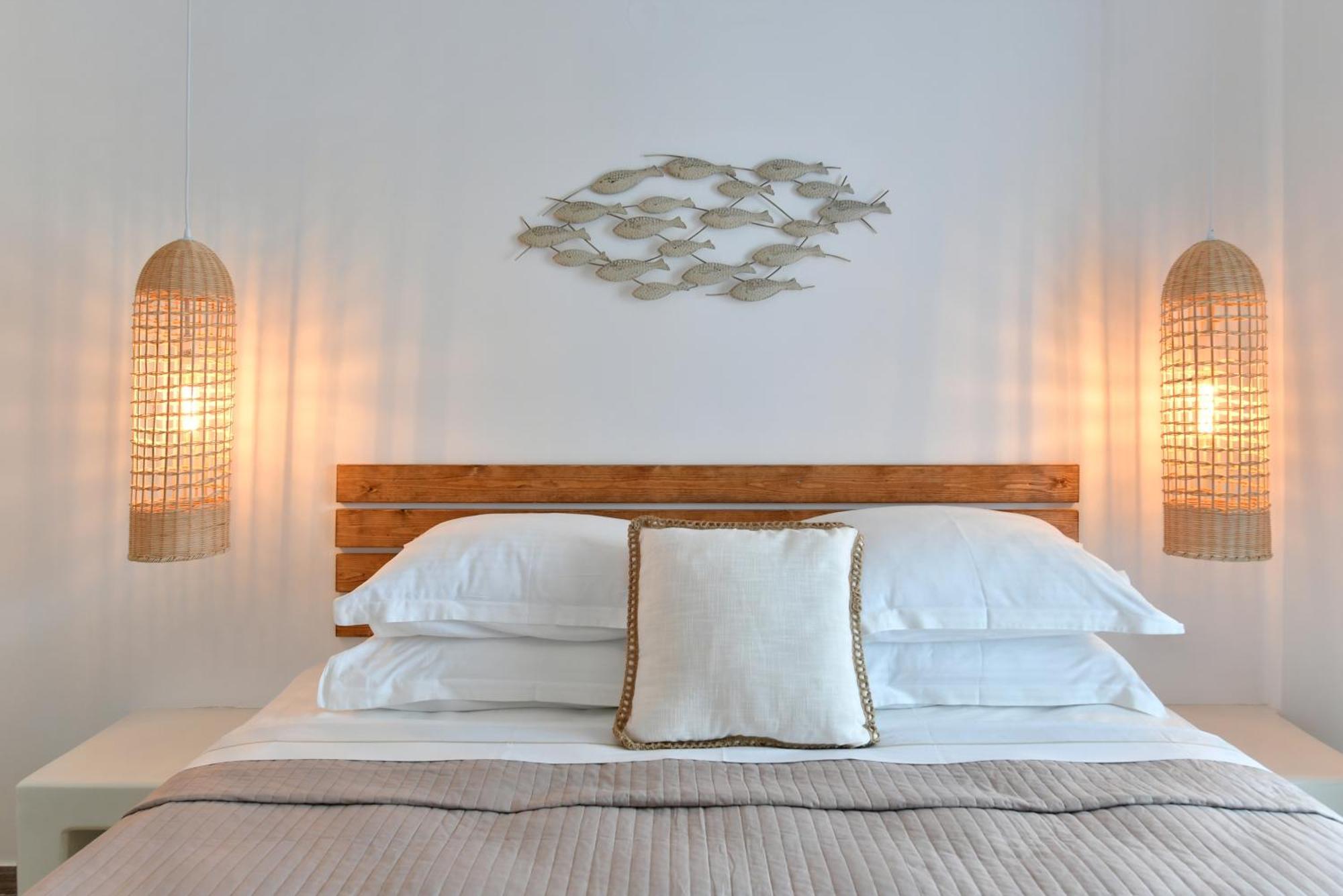 Ammos Luxury Rooms & Home Náusza Szoba fotó