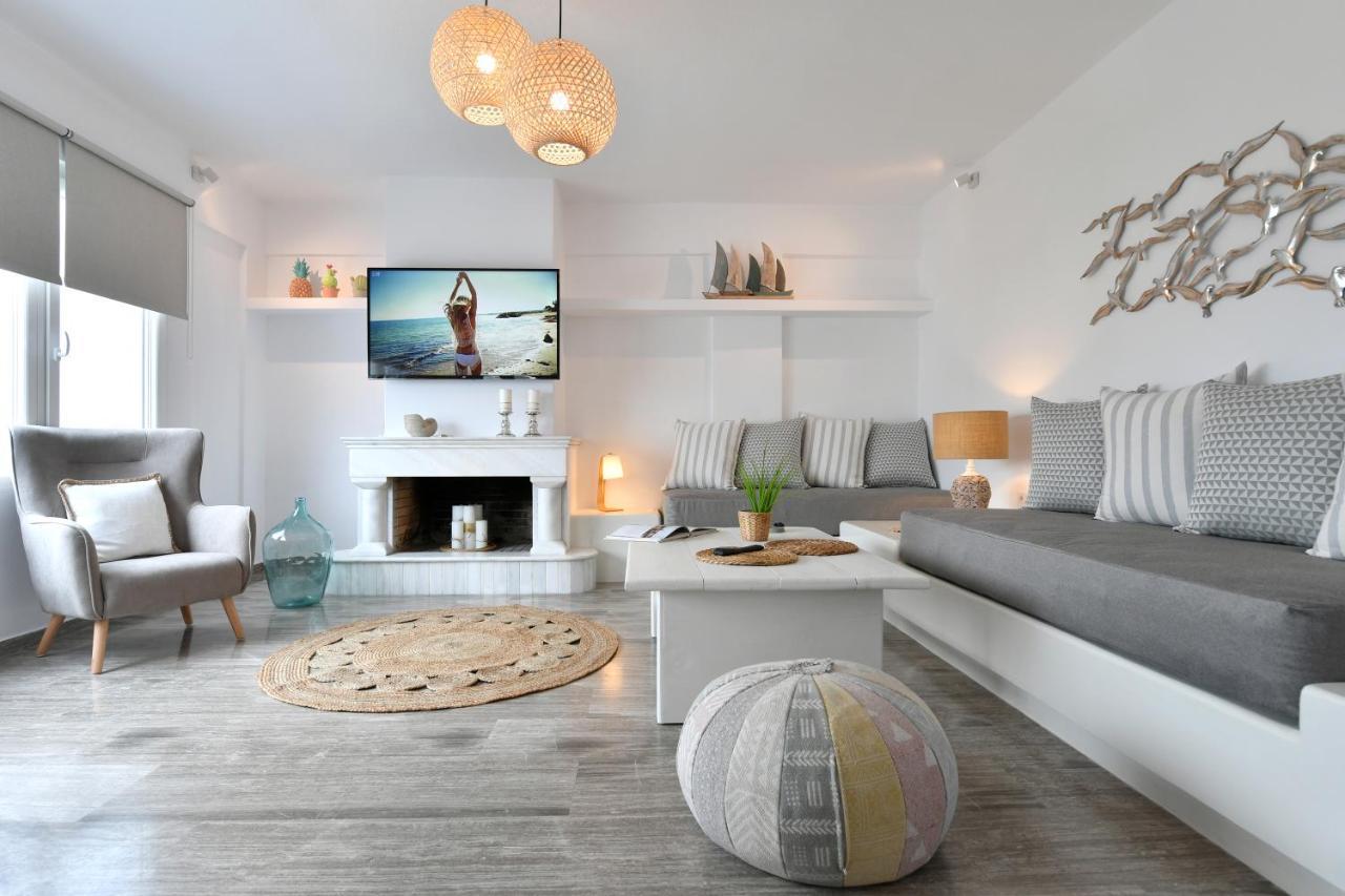 Ammos Luxury Rooms & Home Náusza Kültér fotó