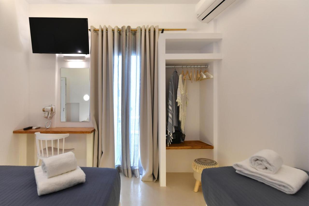 Ammos Luxury Rooms & Home Náusza Kültér fotó
