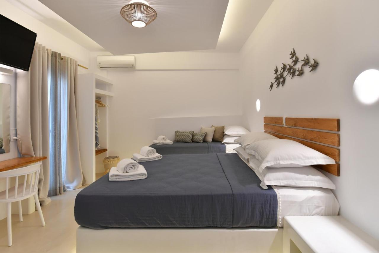Ammos Luxury Rooms & Home Náusza Kültér fotó