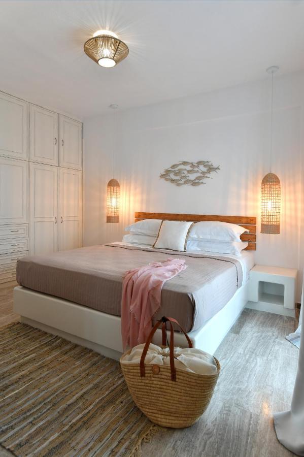 Ammos Luxury Rooms & Home Náusza Kültér fotó