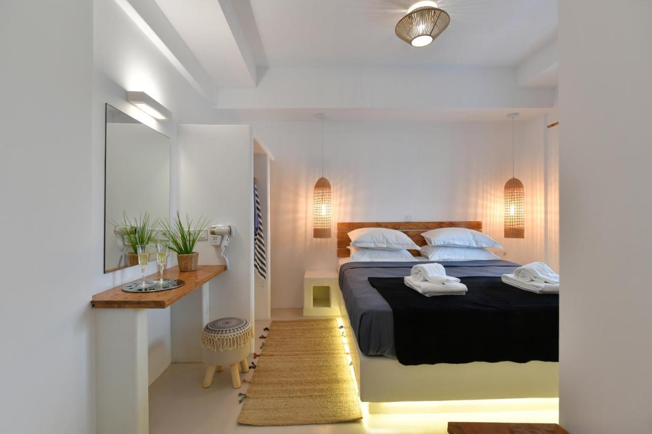 Ammos Luxury Rooms & Home Náusza Kültér fotó