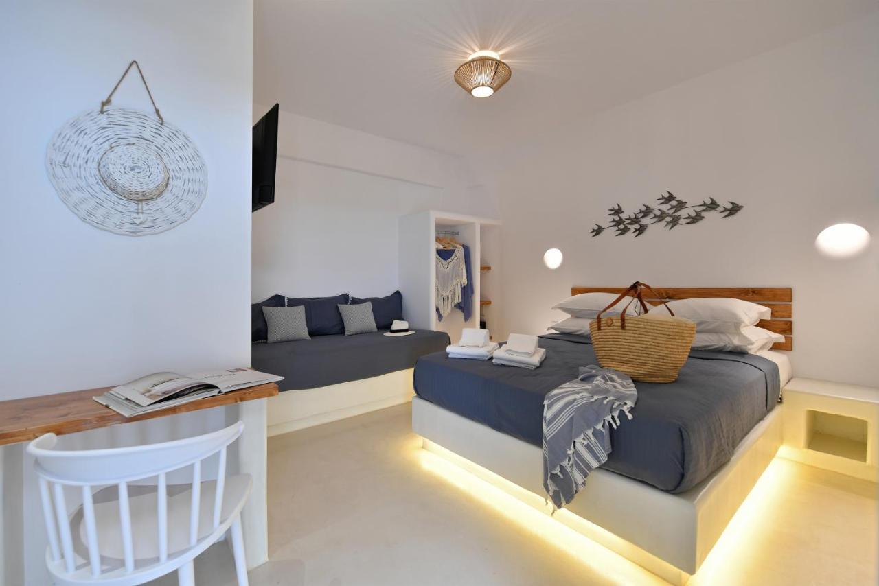 Ammos Luxury Rooms & Home Náusza Kültér fotó