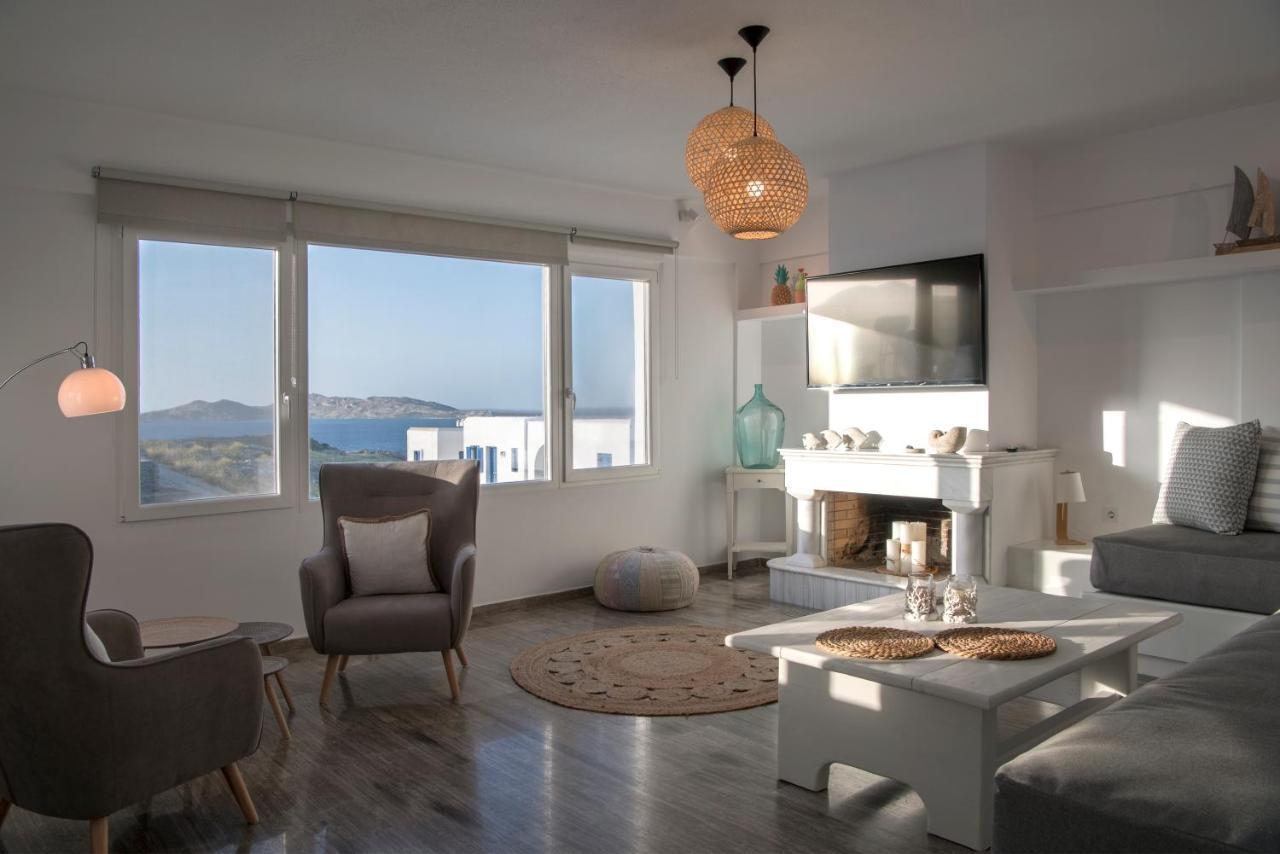 Ammos Luxury Rooms & Home Náusza Kültér fotó