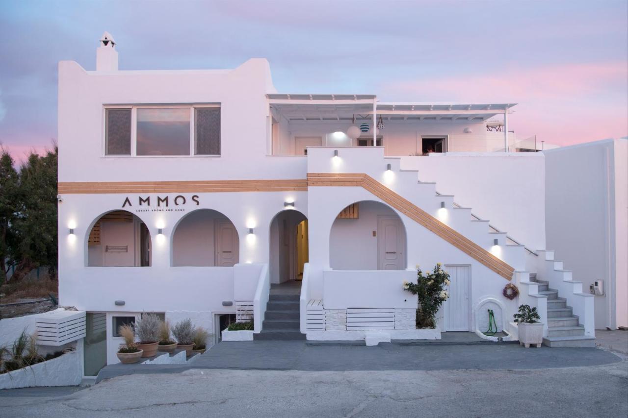 Ammos Luxury Rooms & Home Náusza Kültér fotó