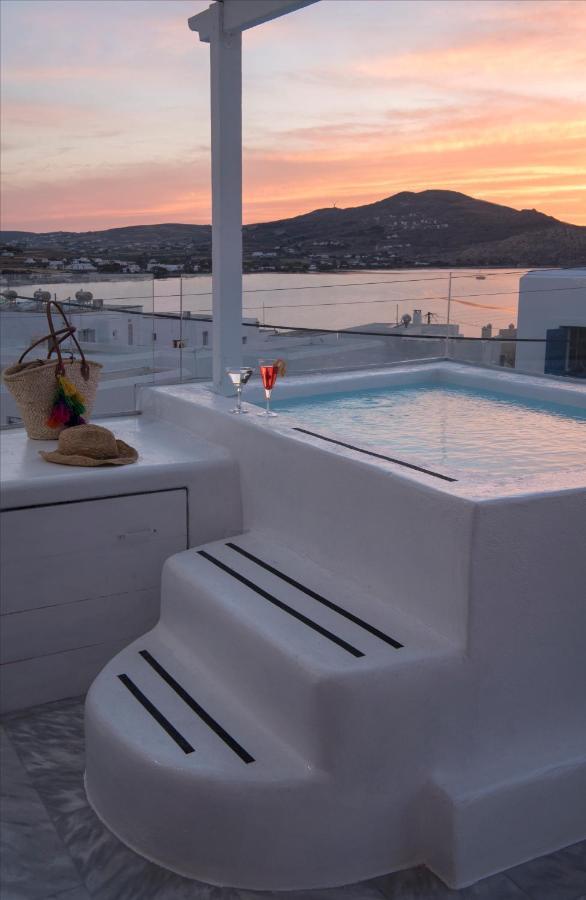 Ammos Luxury Rooms & Home Náusza Kültér fotó
